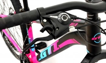 Bicicleta GTI Roma Aro 29 Tam 15 preto/pink/azul 24V.